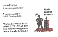 Schornsteinfeger Harald Heise